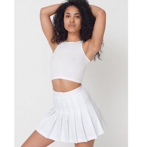 American Apparel White Tennis Skirt 🍨🍦